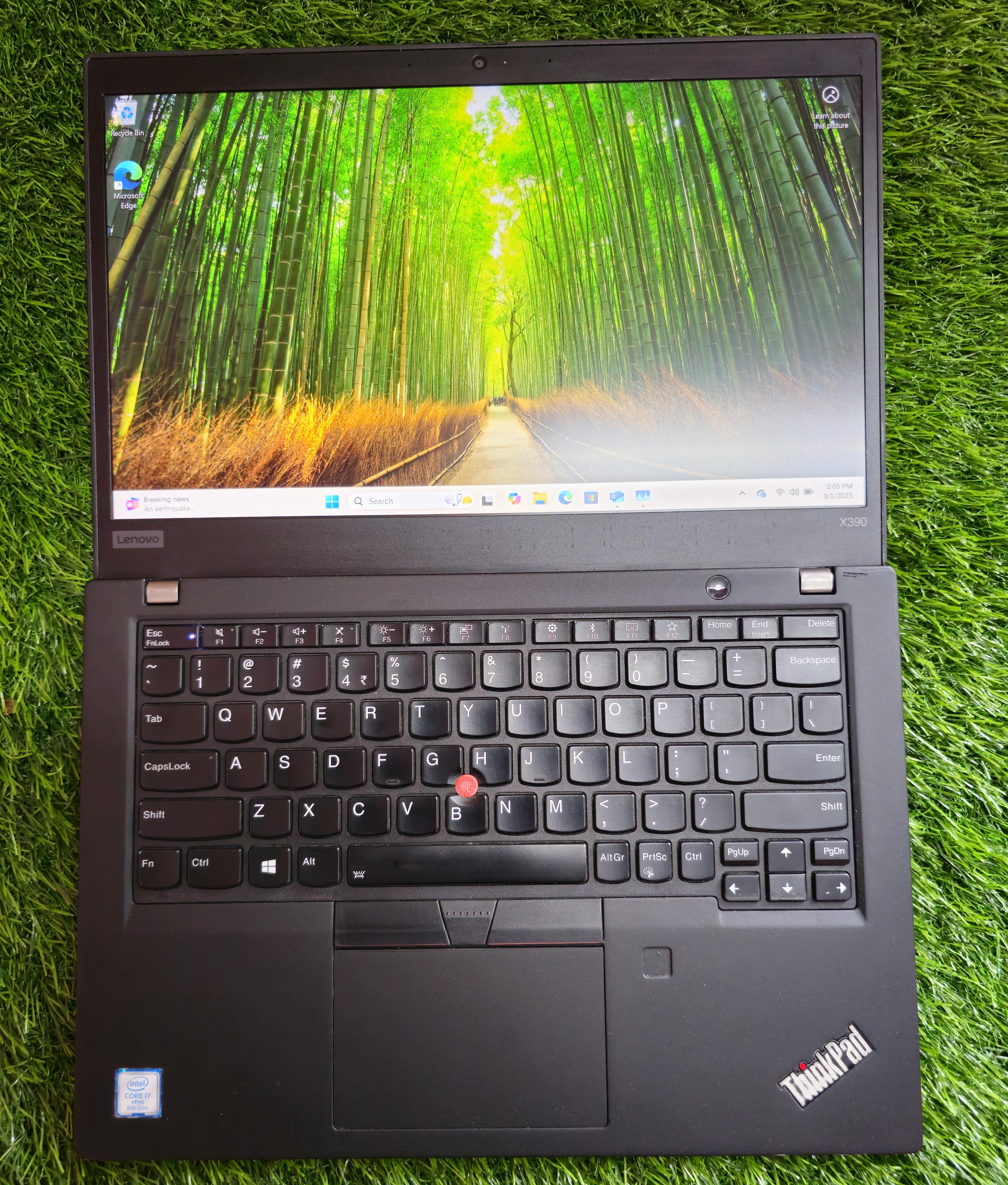 Lenovo Touchscreen ThinkPad X390, i7-8th gen, 16GB RAM, 512GB NVMe SSD
