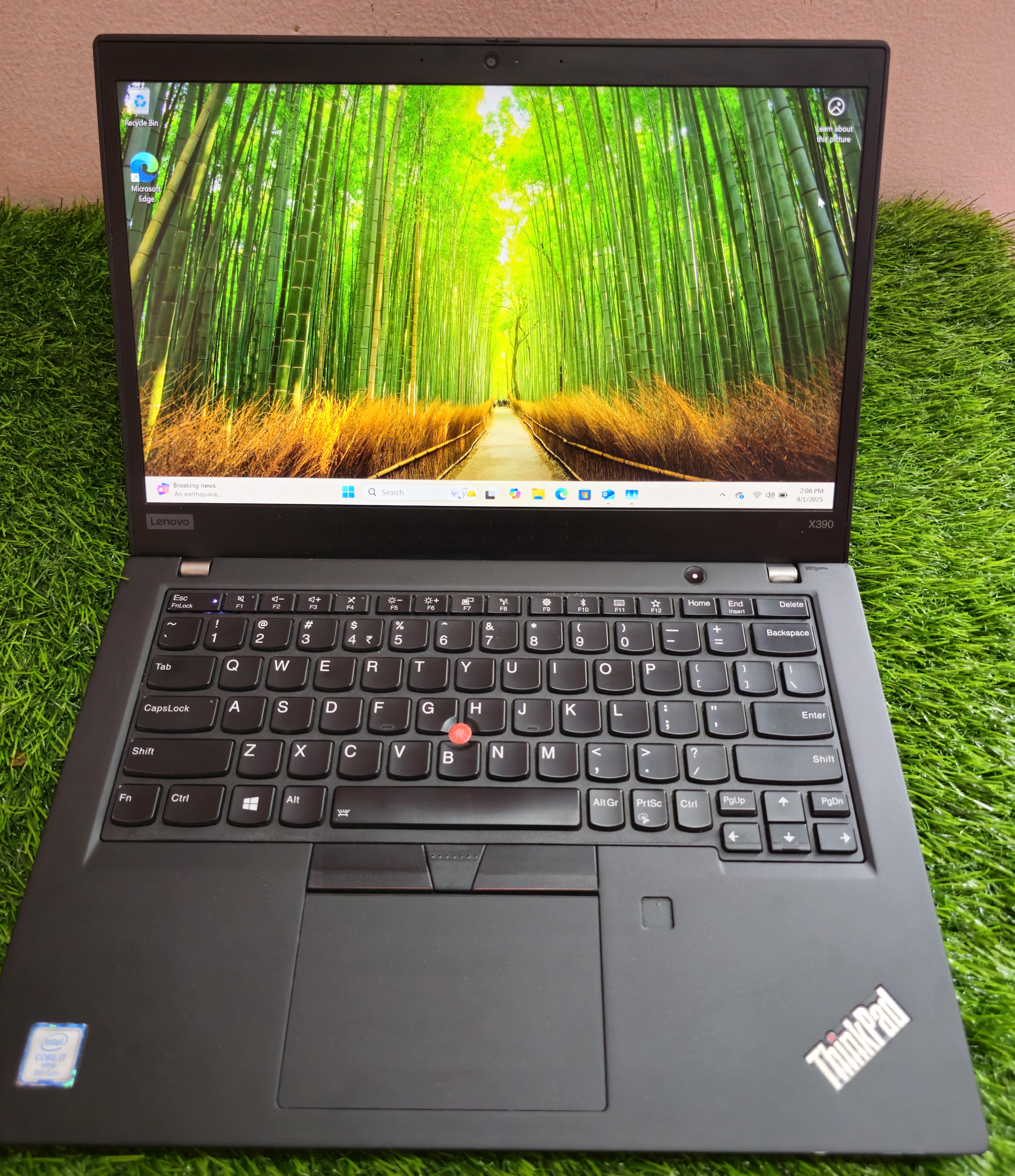 Lenovo Touchscreen ThinkPad X390, i7-8th gen, 16GB RAM, 512GB NVMe SSD