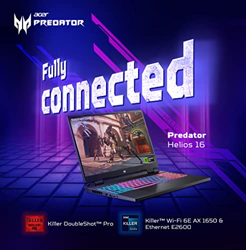 Acer Predator Helios Neo 16 Gaming Laptop 13th Gen Intel Core i7 Processor (16 GB/1 TB SSD/Windows 11 Home/NVIDIA® GeForce RTX™ 4050) PHN16-71, (16") WUXGA Display