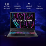 Acer Predator Helios Neo 16 Gaming Laptop 13th Gen Intel Core i7 Processor (16 GB/1 TB SSD/Windows 11 Home/NVIDIA® GeForce RTX™ 4050) PHN16-71, (16") WUXGA Display