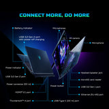 acer Predator Helios Neo16S AI, Intel Ultra 7 255HX Processor,RTX 5060-8 GB GDDR7,16 GB/1 TB, WQXGA OLED, 16.0"/40.64 cm, 240Hz, Win 11 Home,Abyssal Black,2.3 kg,PHN16S-71,RGB KB,Gaming Laptop